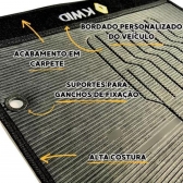 Kit Tapete Emborrachado Renault Kwid 2017 Até 2025 3 Peças
