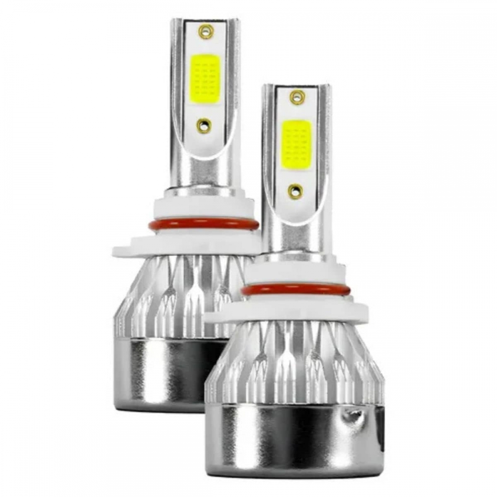 Kit Ultra Led V10 Mini 6500k 30W 12V 20000 Lúmens - HB4/9006