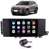 Multimídia Android Carplay 9p 2+32Gb Quadcore Creta 2026/27