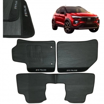 Tapete De Borracha Fiat Pulse 2022 2023 2024 3 Peças