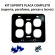 kit 10 Suportes Para Placa De Moto Completo Padrão Mercosul