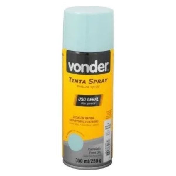 Tinta Spray Azul Claro 350ml Uso Geral Vonder Pintura
