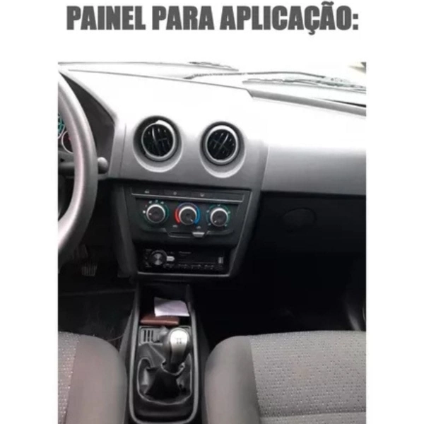 Multimídia Gm Celta G2 2006/2015 E Prisma 2006/2012 Moldura