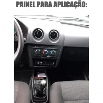 Multimídia Gm Celta G2 2006/2015 E Prisma 2006/2012 Moldura