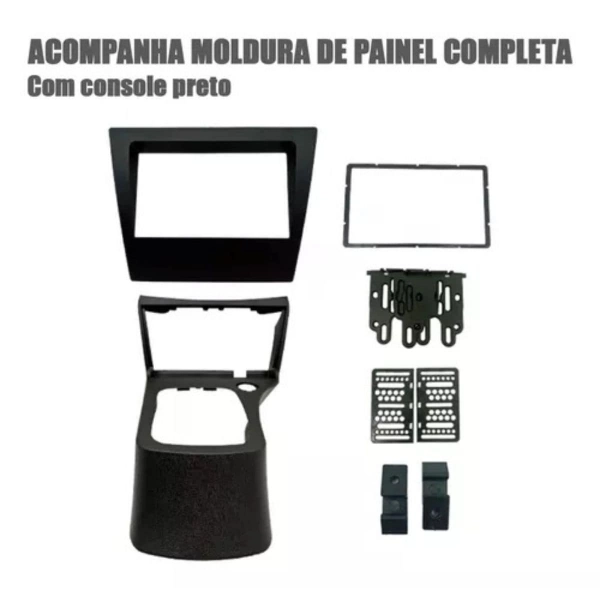 Multimídia Gm Celta G2 2006/2015 E Prisma 2006/2012 Moldura