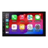 Kit Central Multimídia Android Universal + Cam Re Gps 32Gb