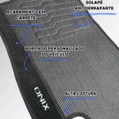 Kit Tapete Emborrachado GM Onix 2016 Até 2019 3 Peças
