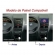 Central Multimídia 2 Din Mp5 Fiat Siena Câmera Moldura