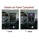 Central Multimídia 2 Din Mp5 Fiat Siena Câmera Moldura