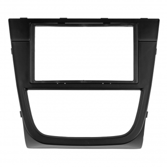 Moldura Contra Frente Gol/ Voyage/ Saveiro G5 2 Din Preta 89/A2