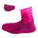 Capa Sapato Impermeável Silicone Tênis Chuva Motoboy Rosa - G