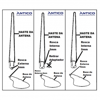 Haste de Teto Mega Flex New Ford Cromada HS329