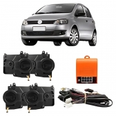 Kit Trava Elétrica VW Fox Gol Parati 2001 em Diante 4P Tragial PAKTVWMN003