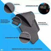 Kit Tapete Emborrachado Tracker 2007 Até 2013 3 Peças
