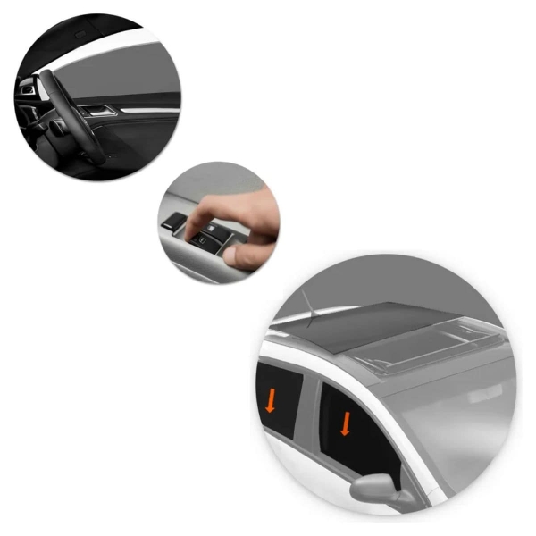 Módulo De Vidro Elétrico FDX42 Flexitron 4 Vidros Universal