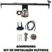 Engate Reboque Fixo Reforcel Fiat Uno 1984 a 2003 500Kg