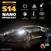 Lâmpada Super Led S14 Shocklight Nano 6000k 12V 32W 3600LM - H7