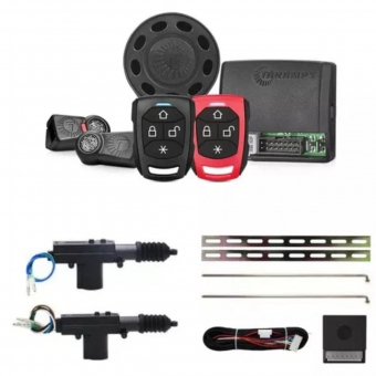 Kit Alarme Tarsafe Tw20 G4 2 Controles + Trava Eletrica 2 ou 4 Portas