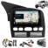 Central Multimídia Carplay Android Fiat Strada G1 Moldura + Câmera
