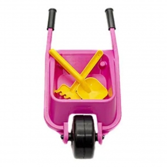 Carriola Brinquedo Infantil De Praia Com Rastelo Pá