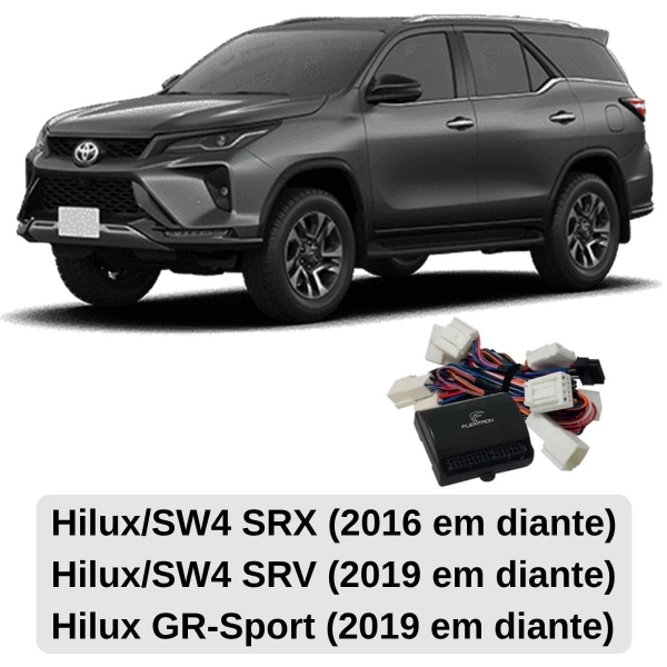 Módulo De Vidro Elétrico + Rebatimento Toyota Yaris Hilux SW4