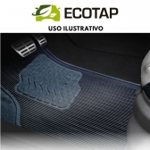 Kit Tapete Emborrachado Universal Adaptável Borcol 4 Peças