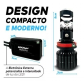 Kit Conversao Led Eliptico H11 Shockligth 6500k 12v 5000lm