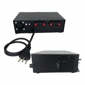 Kit Amplificador 600w Pro Som Ambiente + 8 Caixas Parede Branca