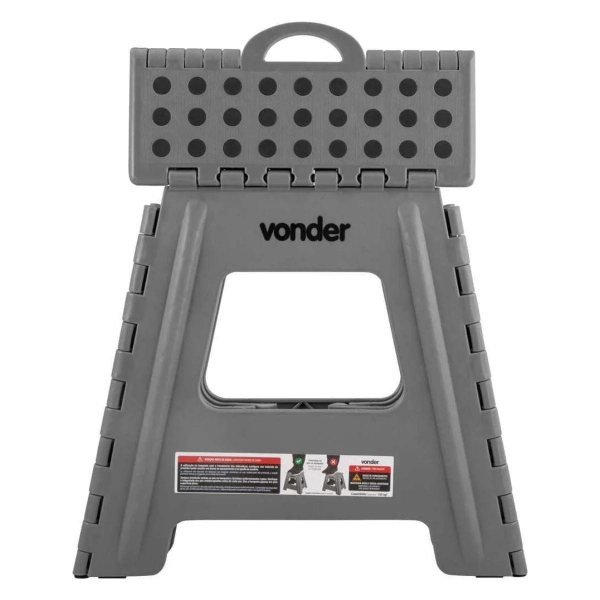 Banqueta Dobrável 36cm Para Caça Pesca Camping Vonder