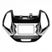 Central Multimídia 2 Din Mp5 Ford Ka Câmera Moldura Tela BP