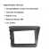 Central Multimídia Android 2 Din Honda Civic Moldura 9