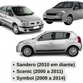 Módulo Comando De Volante Carros Renault 1999 em diante