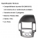 Central Multimídia 2 Din Mp5 Hyundai I30 Câmera Moldura Tela PT