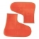 Capa Sapato Impermeável Silicone Tênis Chuva Moto Laranja - G