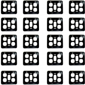 kit 20 Suportes Para Placa De Moto Completo Padrão Mercosul