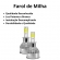 Kit Lâmpadas Led GM VW Mitsubishi Farol Alto Baixo e Milha