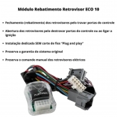 Modulo Rebatimento Retrovisores S10 2012 em Diante