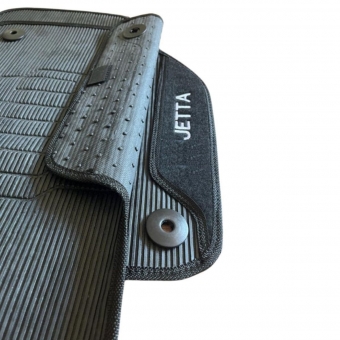 Kit Tapete Emborrachado Jetta 2011 Até 2017 3 Peças