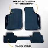Kit Tapete Emborrachado Golf 1999 até 2011 3 Peças