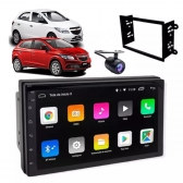 Central Multimídia Android Prisma Joy 2013/16 Câmera Ré Bluetooth Espelha
