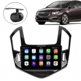 Central Multimídia Android 2 Din GM Cruze Moldura 9