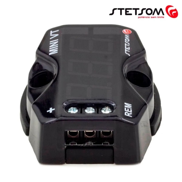 Voltímetro Digital Stetsom Mini Vt Medidor De Bateria Bivolt