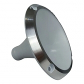 Kit 6 Corneta Cone Curto Rosca Bocal Alumínio Branca 14-25 Som
