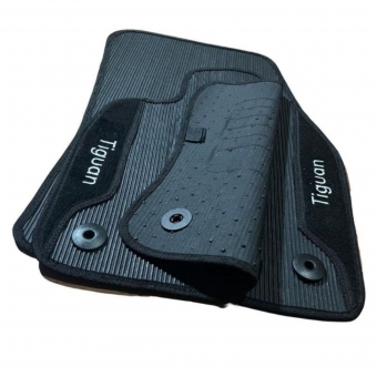 Kit Tapete Emborrachado VW Tiguan 2018 Até 2025 3 Peças