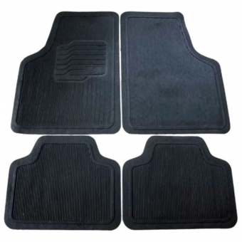 Kit Tapete Emborrachado Universal Adaptável Borcol 4 Peças