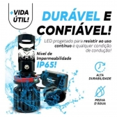 Kit Conversao Led Eliptico H11 Shockligth 6500k 12v 5000lm
