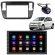 Central Multimidia Android Auto Up Moldura + Câm Preto