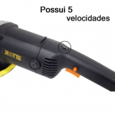 Politriz Gold Rotativa 1400W Brilho Pintura Carro ROTTA 378