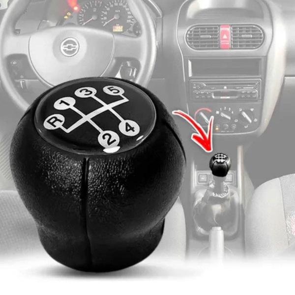 Bola Cambio Corsa Celta Prisma Classic Mpd064 Lente Prata