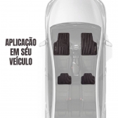 Tapete Universal Para Linha Volkswagen Emborrachado 4 Peças